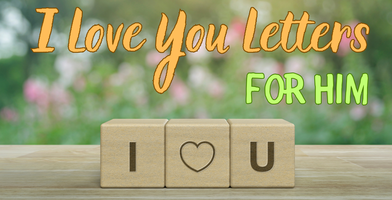 I Love You Letters for Him